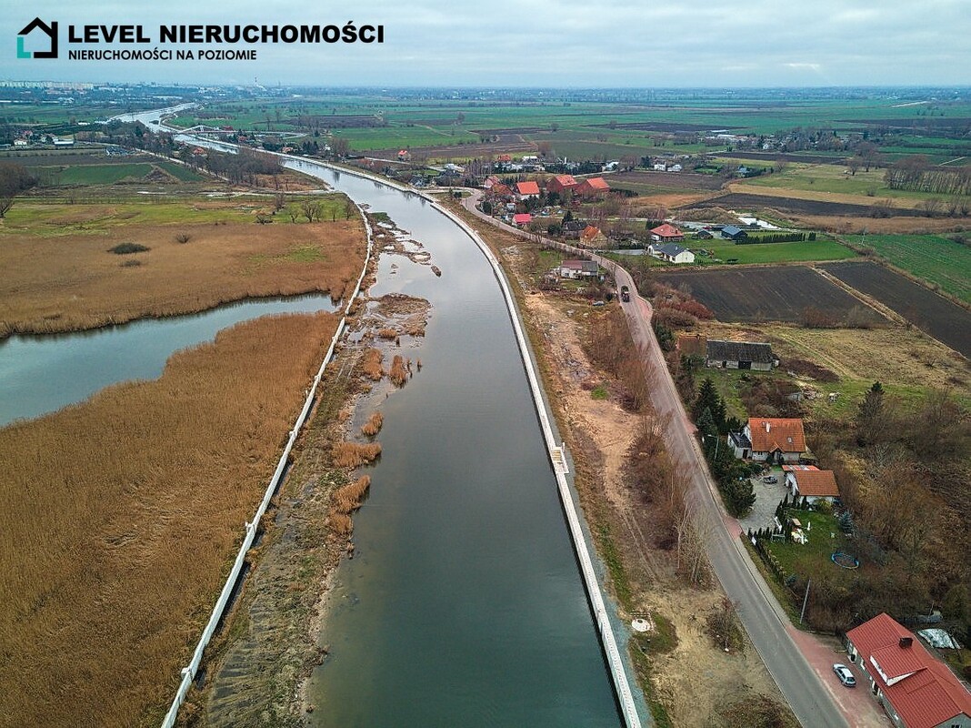 Elbląg LEVEL NIERUCHOMOŚCI Działka z linią brzegową Nowakowo NIERUCHOMOŚCI NA POZIOMIE