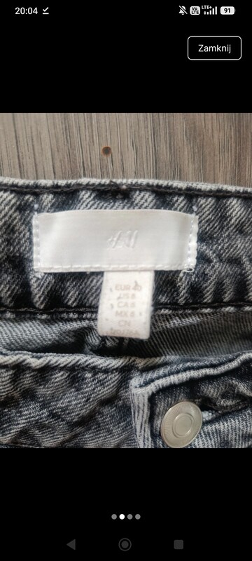 Elbląg Sprzedam trzy pary spodni damskich. Stan bardzo dobry. Rozmiar L. Marka Sinsay, H&M i jedna para inna.