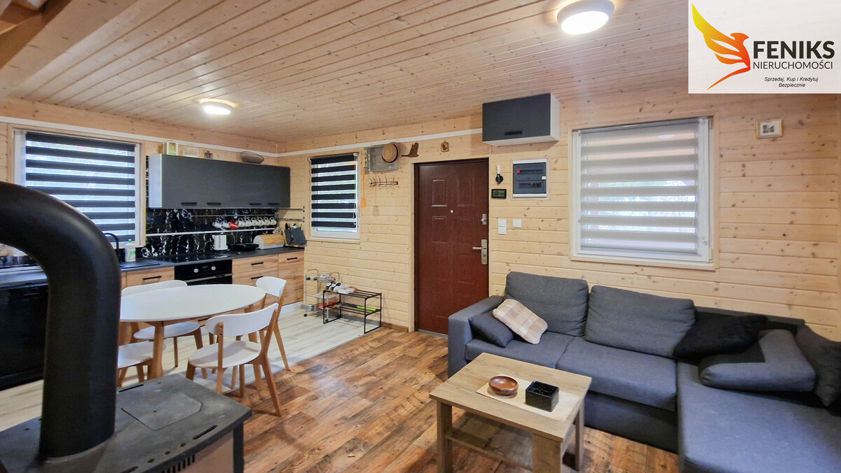 Elbląg FENIKS NIERUCHOMOŚCIPOLECA:DOMEK LETNISKOWY W BOGACZEWIECENA 550.000 ZŁ POWIERZCHNIA DOMU 41