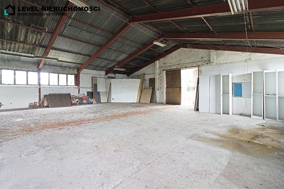Elbląg LEVEL NIERUCHOMOŚCIHala, magazyn 580 m2,Plac 2707 m2Gronowo GórneNIERUCHOMOŚCI NA POZIOMIE