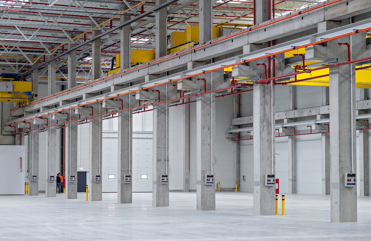 Elbląg Nowoczesna przestrzeń magazynowo-logistyczna - Centrum Produkcyjno-Logistyczne Dobra Novina I, przy trasie S7