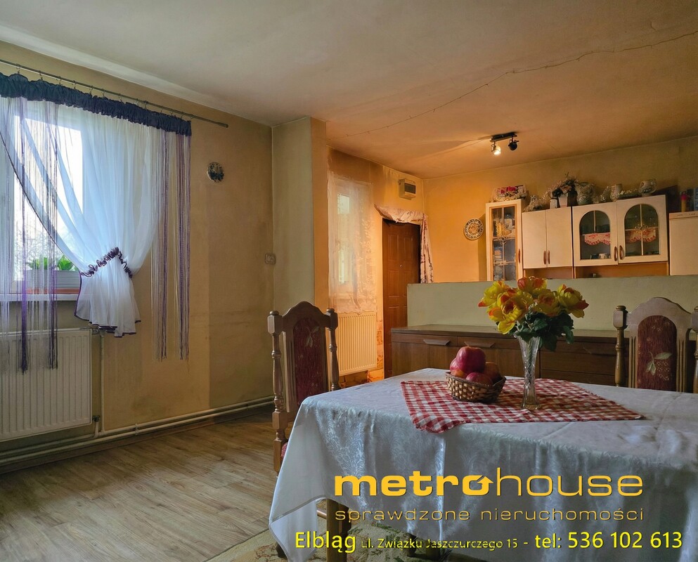 Elbląg 🟡METROHOUSE Elbląg 🟡Mieszkanie z działką – Żurawiec | tylko 10– 15 min od