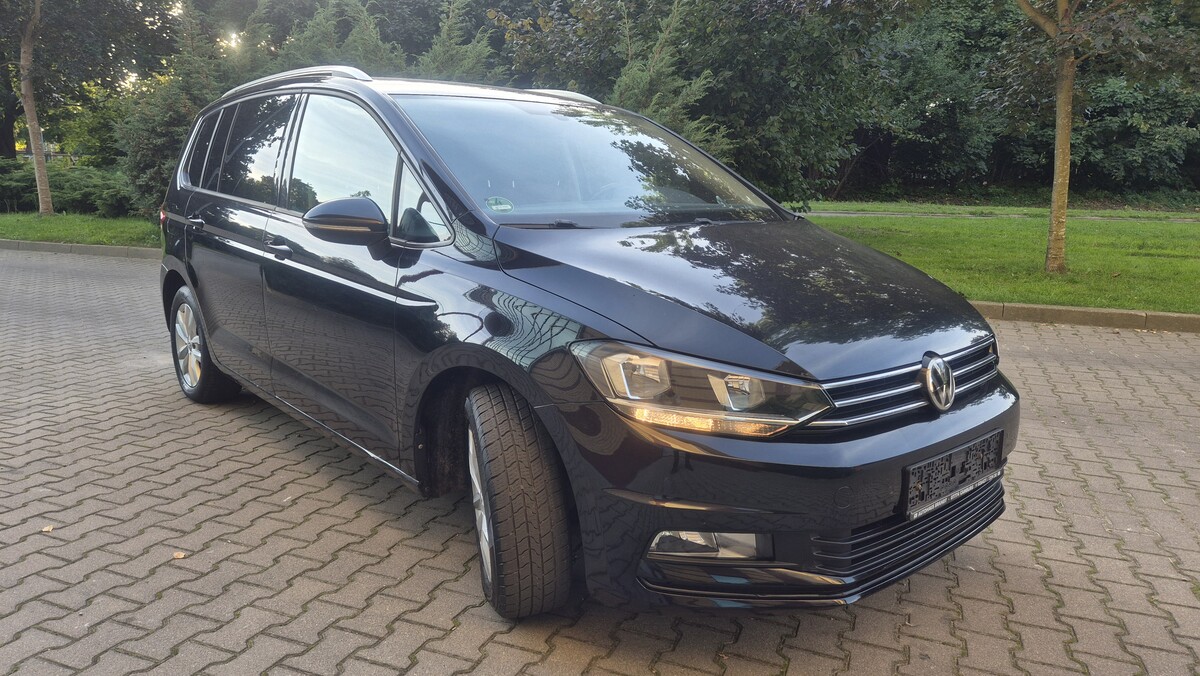 Elbląg Volkswagen Touran 1.6 TDI SCR BlueMotion Comfortline – Stan Bardzo Dobry, Sprowadzony z Niemiec! 7 Miejsc