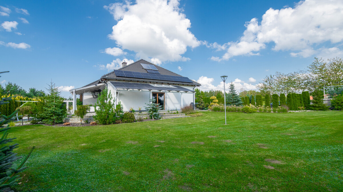 Elbląg * * * ABC NIERUCHOMOŚCI * * *NOWA CENA!! DOM WOLNO STOJĄCY Z PIĘKNYM, DUŻYM OGRODEM !!! pow.