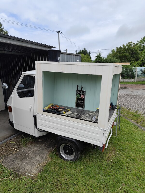 Elbląg 🚚 Wyjątkowy Prosecco Van – Piaggio Ape 50 na sprzedaż lub wynajem! 🥂Oryginalny pomysł na