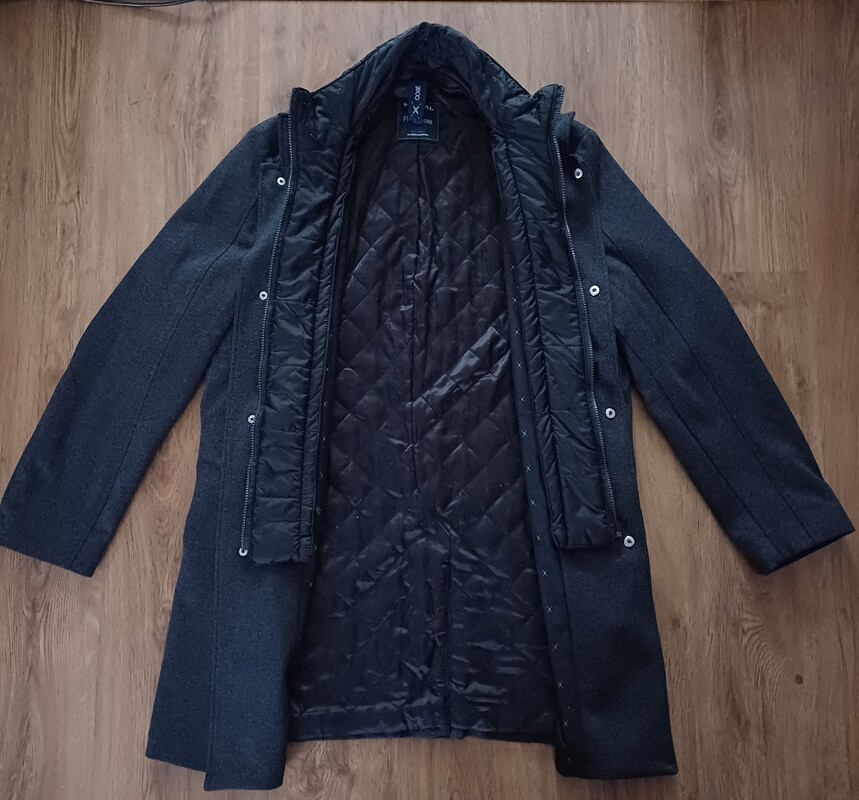 Elbląg Płaszcz krótki męski MCNEAL rozmiar L stan doskonały jak nowy, podpinka na zamek, wysoka jakość, elegancki,