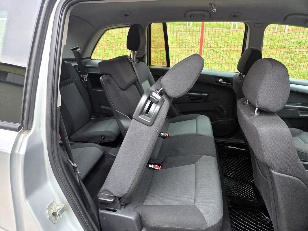 Elbląg Opel Zafira B 1,6Benzyna Gaz 105KM 2008Rok 7-Osobowa Gaz Ważny Do 2035r-Klimatronik Poduszki