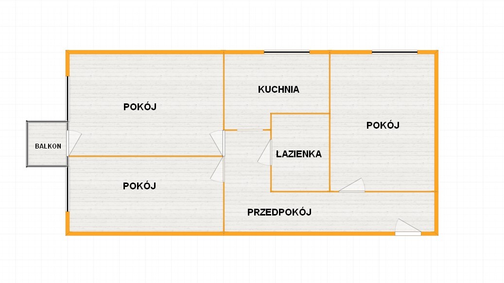 Elbląg * * * ABC NIERUCHOMOŚCI * * *NOWA OFERTA ! SŁONECZNE I PRZESTRONNE 3 POKOJOWE MIESZKANIE!3 pokoje o pow.