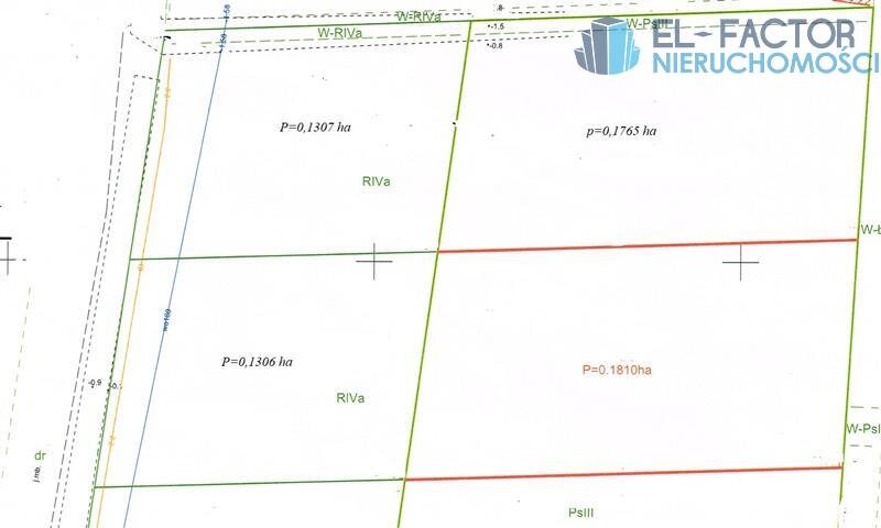 Elbląg EL-FACTOR NieruchomościSprzedam działkę - Dłużyna, brak. Działki budowlane w Dłużynie pod