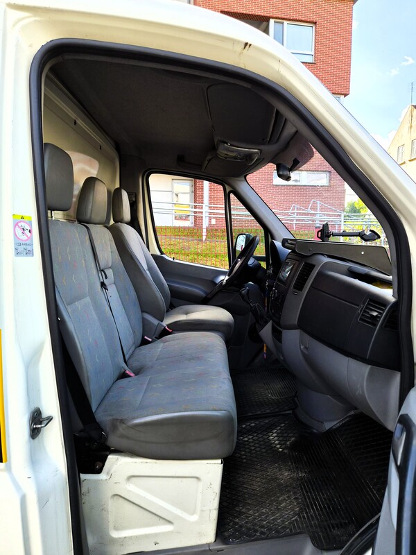 Elbląg Volkswagen Crafter Laweta 2.5Diesel 125KM 2007Rok 3-Osobowa Doinwestowana-Klimatyzacja Poduszki Powietrzne