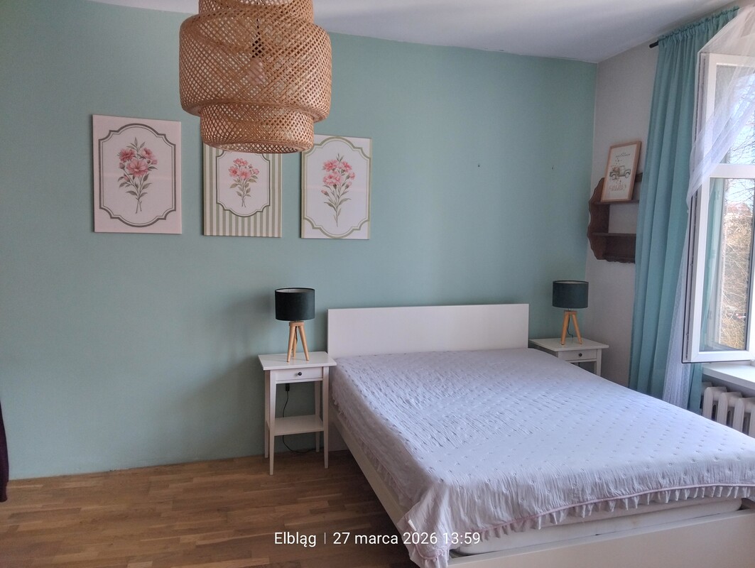 Elbląg Wynajmę mieszkanie 54m2 centralne z miasta ul. Polna Wynajmę mieszkanie, preferowane osoby mundurowe, bez