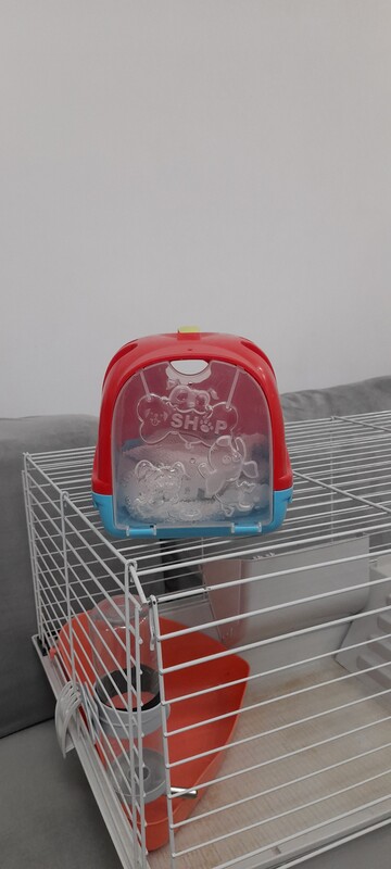 Elbląg Witam. Do sprzedania klatka dla chomika, świnki ewentualnie królika miniaturki. Klatka w bardzo dobrym stanie z