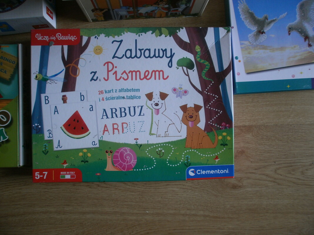 Elbląg Dzień dobry:) Mam do oddania zestaw układanek edukacyjnych i pomocy dydaktycznych za kawę Jacobs Crema 200g