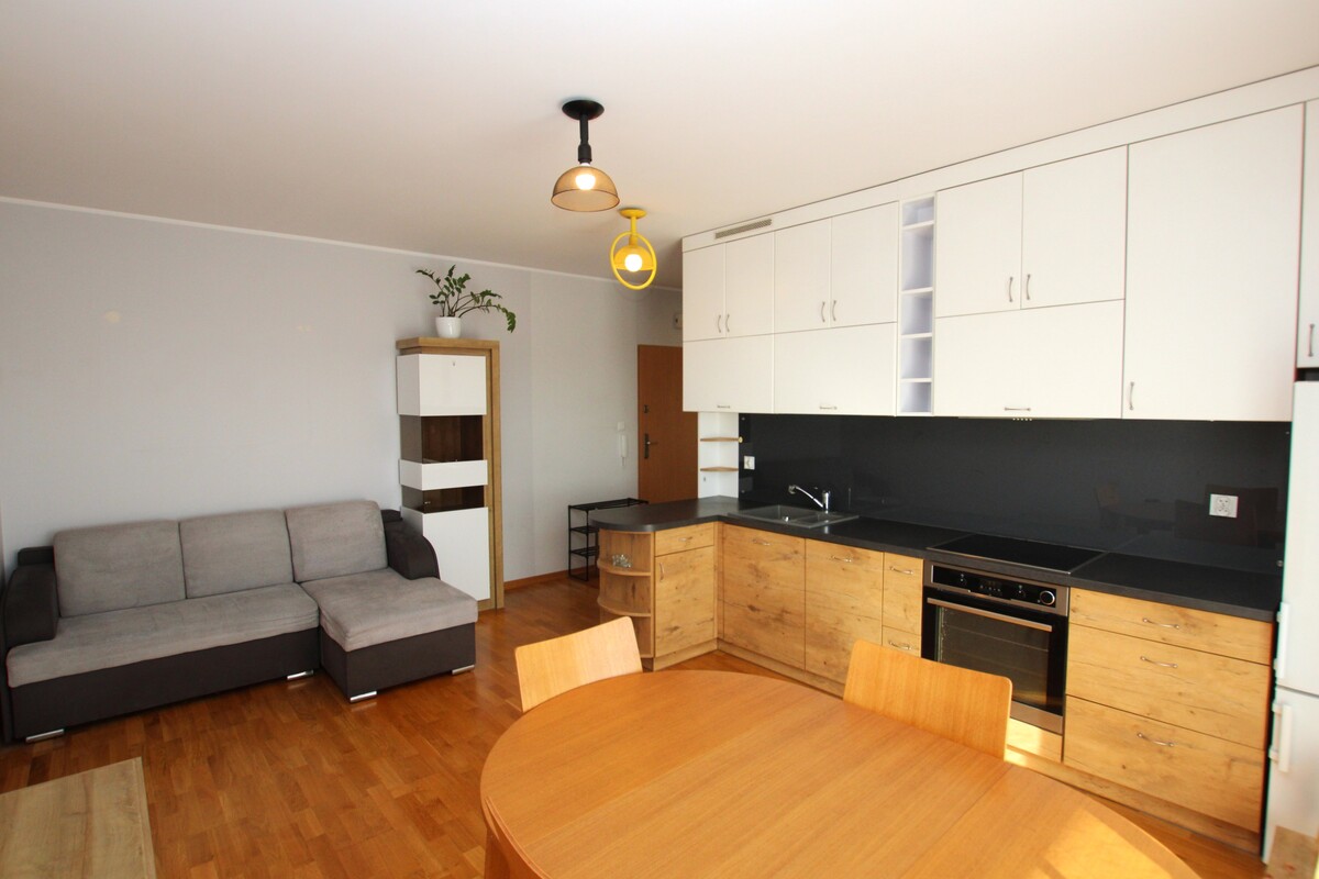 Elbląg NIERUCHOMOŚCI ANNA KRASZEWSKA 3-pokojowe mieszkanie do wynajęcia w apartamentowcu przy galerii,