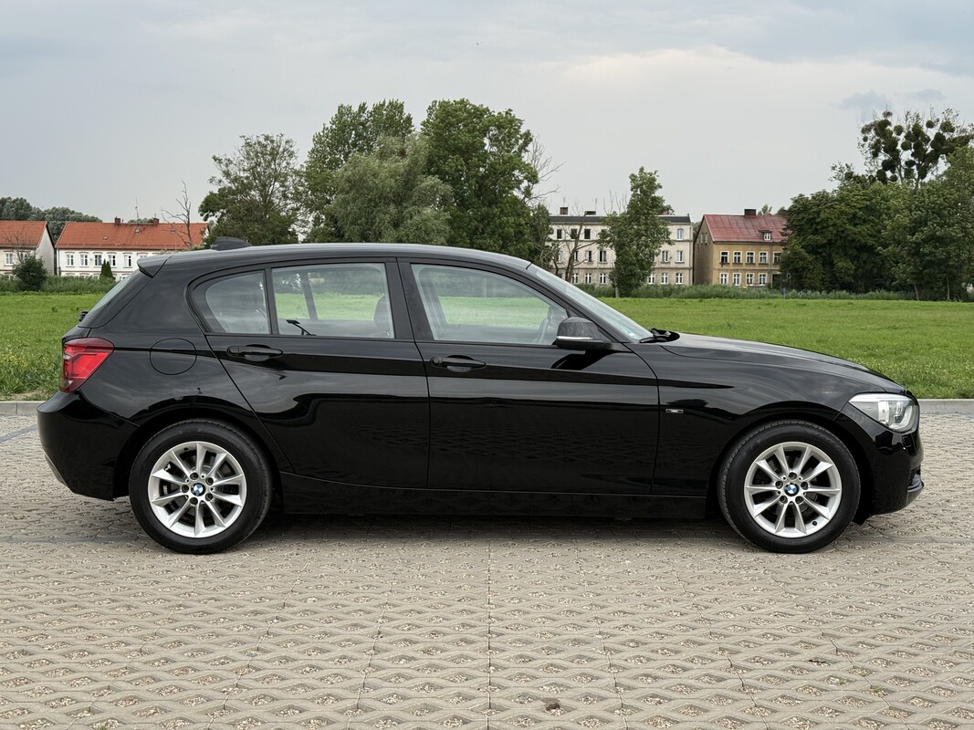 Elbląg BMW Seria 1 118D 143km Navi Led czujniki parkowania alufelgi ZAREJESTROWANY