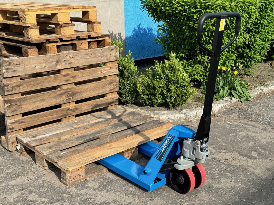Elbląg PROMOCJAWózek paletowy - PALECIAK 2500 Kg udźwigu Z hasłem Portel 1660 zł* zamiast 1850 złTECHTRANS