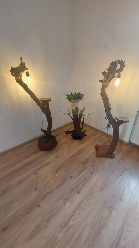 Elbląg Piękne duże lampy