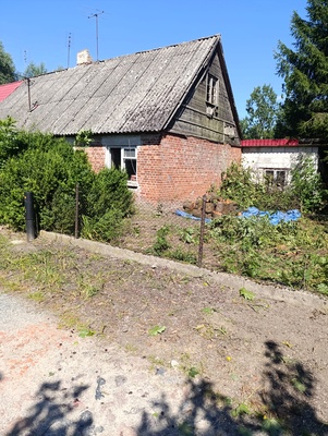 Elbląg Sprzedam ziemię z działką zabudowaną po gospodarstwie rolnym w Pomorskiej Wsi gmina Milejewo 15 minut od