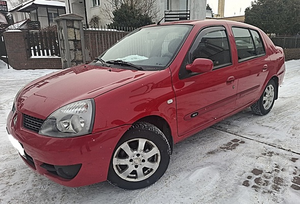 Elbląg Renault Thalia1.2 Benzyna2007 rokPolski SalonPrzebieg 141 tyś. kmZADBANA