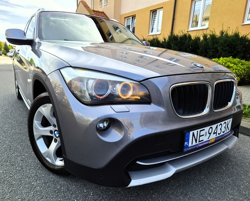 Elbląg BMW X1 2.0Diesel 177KM 2013Rok X-Drive Napęd 4X4 Automatyczna Skrzynia-Wspomaganie Kierownicy Hak Kamera