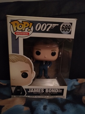 Elbląg Sprzedam figurkę Funko (wyciągana z pudełka) James Bond, stan jak na zdjęciach, odbiór osobisty,