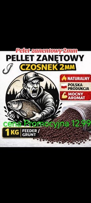 Elbląg Pelet zanentowy 2mm różne smaki na terenie Elbląga możliwa jest dostawa