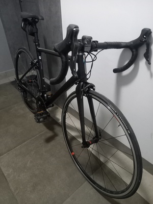 Elbląg Rower szosowy VAN RYSEL ZDR SHIMANO 105 Kolor: CZARNY MAT, Przedni widelec Carbon  Rama rozmiar L  koła 27,5