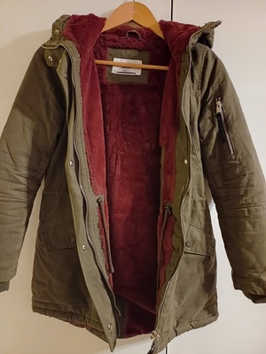 Elbląg Kurtka zimowa damska  Sixth June Paris w środku futerko rozmiar 36 stan idealny