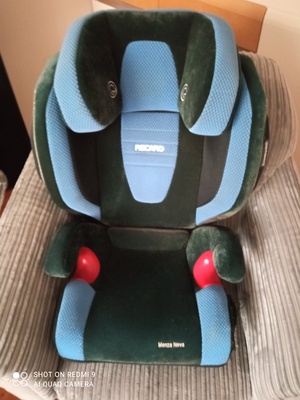 Elbląg Mam do sprzedania fotelik dziecięcy firmy Recaro wersji MENZA NOVA, przeznaczony do wagi 15-36kg. regulowana