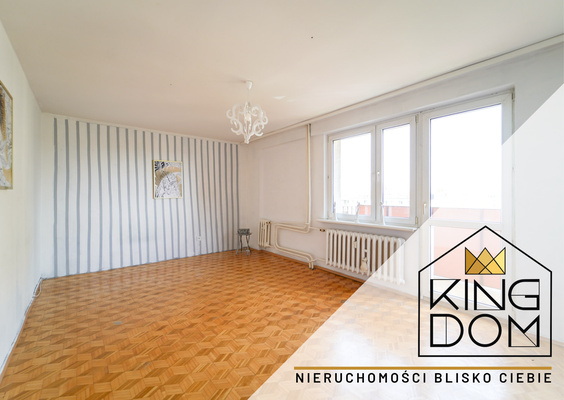 Elbląg KINGDOM NIERUCHOMOŚCI BLISKO CIEBIE USTAWNE 3-POKOJOWE MIESZKANIE Z BALKONEMPOŁOŻONE NA PIĄTYM PIĘTRZE W