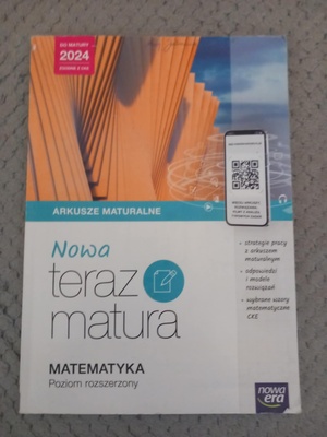 Elbląg Teraz matura - Arkusze maturalne poziom rozszerzony /  Książka niewypełniona w dobrym stanie.