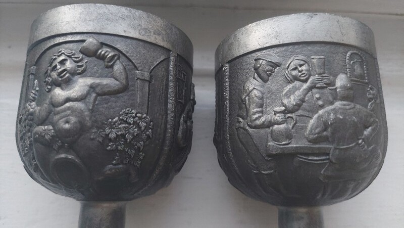 Elbląg Dwa Piękne kielichy firmy GRENNINGLOH