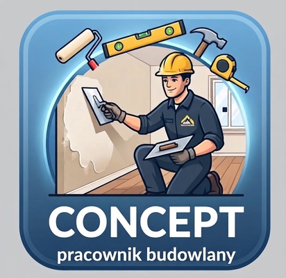 Elbląg Firma Concept zatrudni pracownika ogólnobudowlanego do prac wykończeniowych.