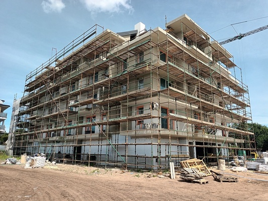 Elbląg PRZEDSIĘBIORSTWO BUDOWLANE GRZEGORZ JANKOWIAK &nbsp; poszukuję wykonawcy ELEWACJA na drugim budynku