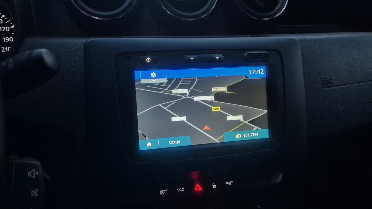 Elbląg Dacia Duster 1.6i 115KM produkcja 2019NawigacjaPodgrzewane FoteleCzujniki Cofania100% Oryginalny Przebieg100%