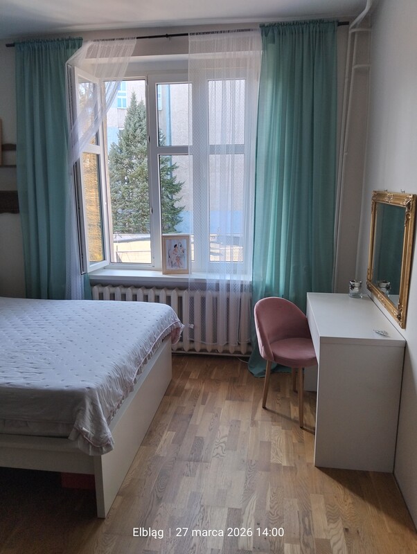 Elbląg Wynajmę mieszkanie 54m2 centralne z miasta ul. Polna Wynajmę mieszkanie, preferowane osoby mundurowe, bez