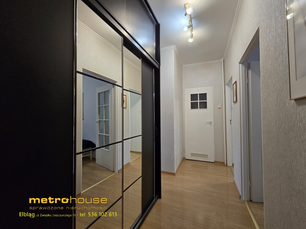 Elbląg Przestronne i słoneczne mieszkanie 84 m² w zielonej, spokojnej części Elbląga duży balkon, teren