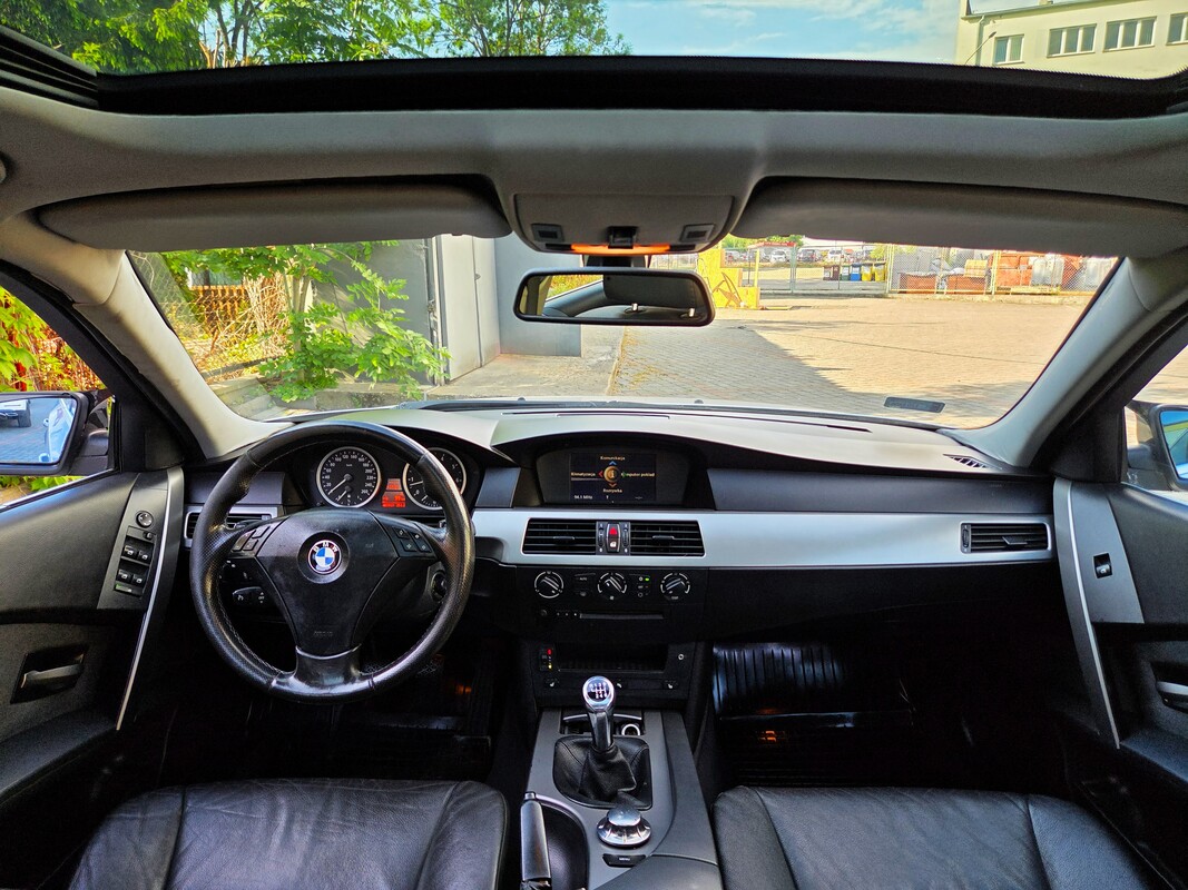 Elbląg 🚗 BMW 520I E60 2.2 Benzyna 170KM 2003r + GAZ Sekwencja do 2035 🚗- Klimatyzacja Climatronic |