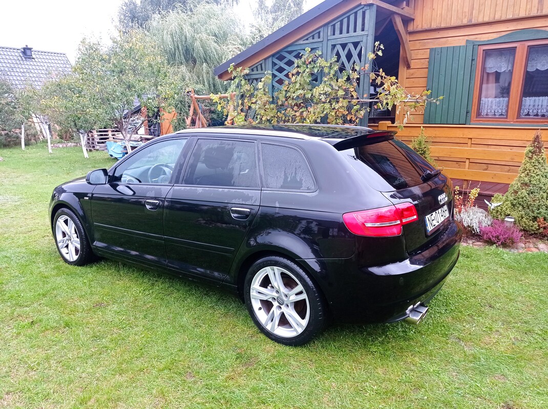 Elbląg AUDI A3 S LINE SPORTBACK 1.8 TFSI | 2011 | MANUAL | BOGATE WYPOSAŻENIE