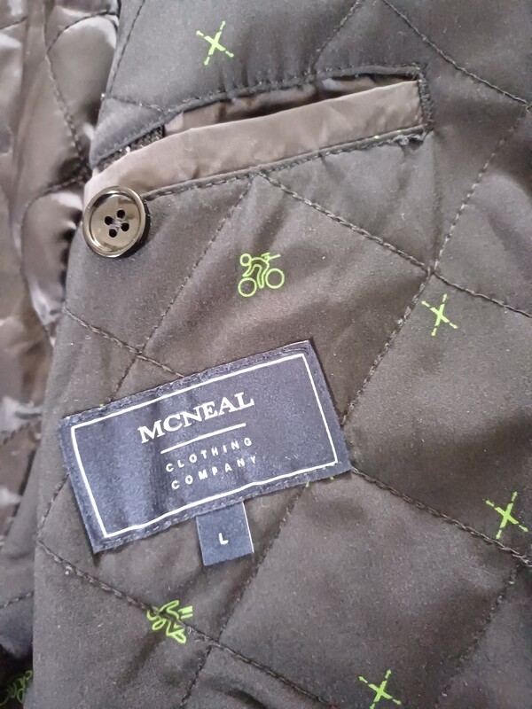 Elbląg Płaszcz krótki męski MCNEAL rozmiar L stan doskonały jak nowy, podpinka na zamek, wysoka jakość, elegancki,