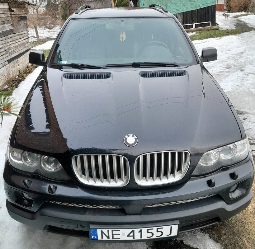 Elbląg OC waż. do 10.02.2027r. 
Bad. Tech. waż. do 11.02.2027r. BMW X5 E53,po lifcie
Sprowadzony z Niemiec, w roku