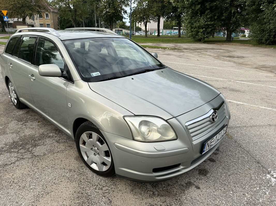 Elbląg Toyota Avensis T25 kombi 1.8 benzyna 129kmrocznik 2004przebieg 279tys km