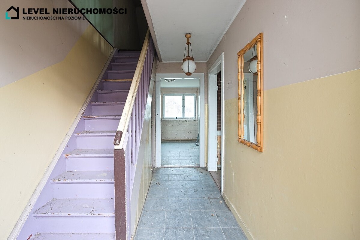 Elbląg LEVEL NIERUCHOMOŚCI Dom z pozwoleniem na przebudowę Dom 183m2 Elbląg ul. Łukasińskiego