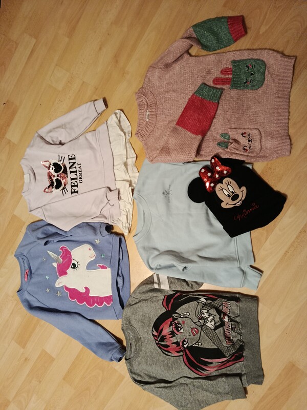 Elbląg Sprzedam ciuszki 116-122.Same firmowe, stan bdb. Ponad 30 sztuk.