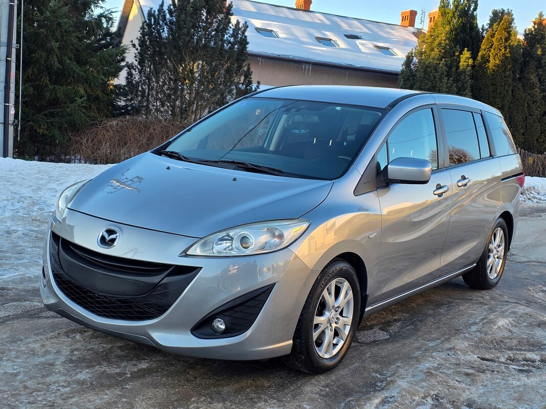 Elbląg Mazda 5 po liftinguRok 2010Silnik 1.8Benz-7Foteli Kamery Klimatronic Grzane fotele Super