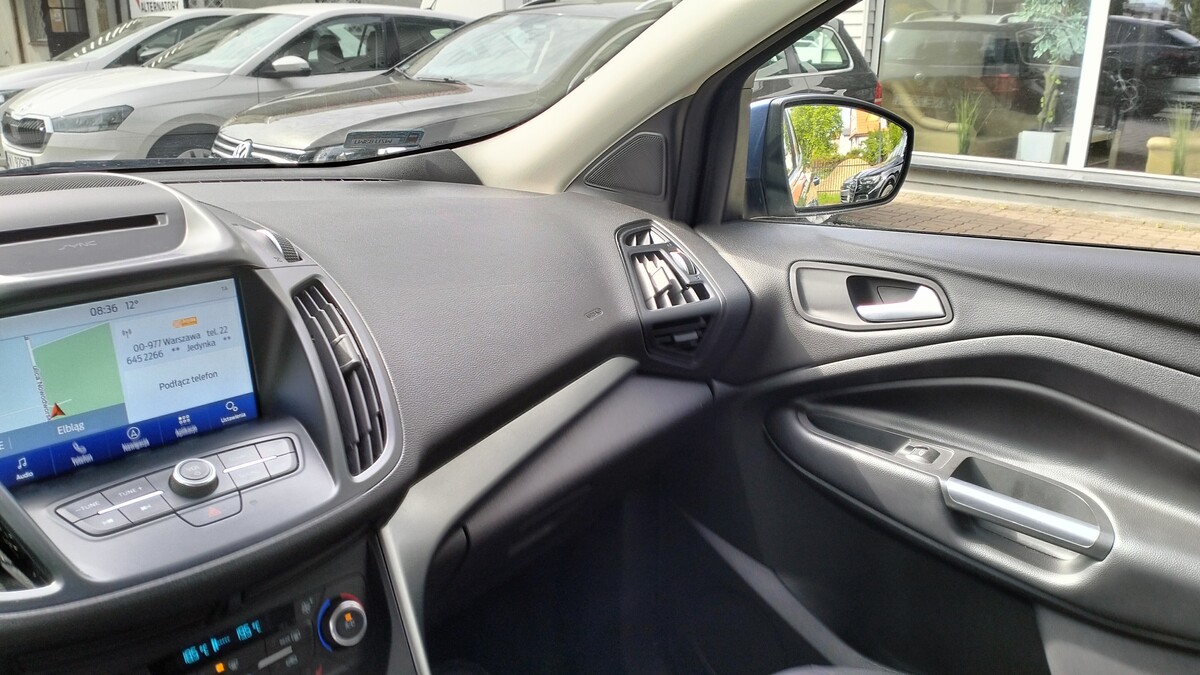 Elbląg Ford Kuga 1.5 benz.150 KM 6-biegowy, I właściciel, garażowany, zakupiony w Polsce, serwisowany w