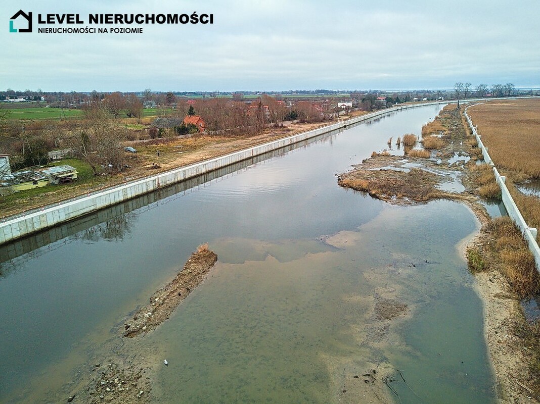 Elbląg LEVEL NIERUCHOMOŚCI Działka z linią brzegową Nowakowo NIERUCHOMOŚCI NA POZIOMIE