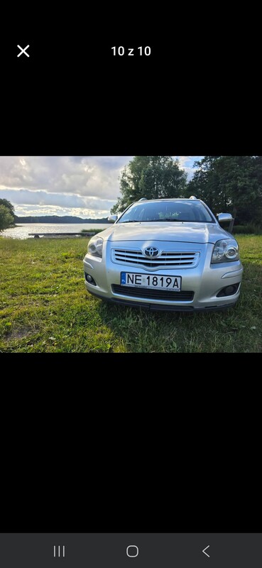 Elbląg 🚗 Toyota Avensis 2.0 D-4D 126 KM z 2008 roku – Idealna na długie trasy!Kontakt: 883 859 611