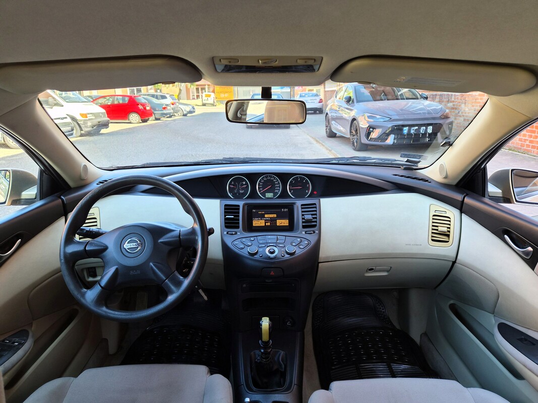 Elbląg Nissan Primera 1.9DCI 120Km 2004Rok Zwinne Miejskie Autko -Wspomaganie Kierownicy Tempomat Elektryczne Lusterka