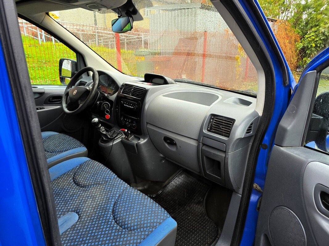 Elbląg Fiat Scudo Maxi  2,0HDI  120KM 2008Rok Bardzo Zadbany i Doinwestowany Ekonomiczny 3-Osobowy